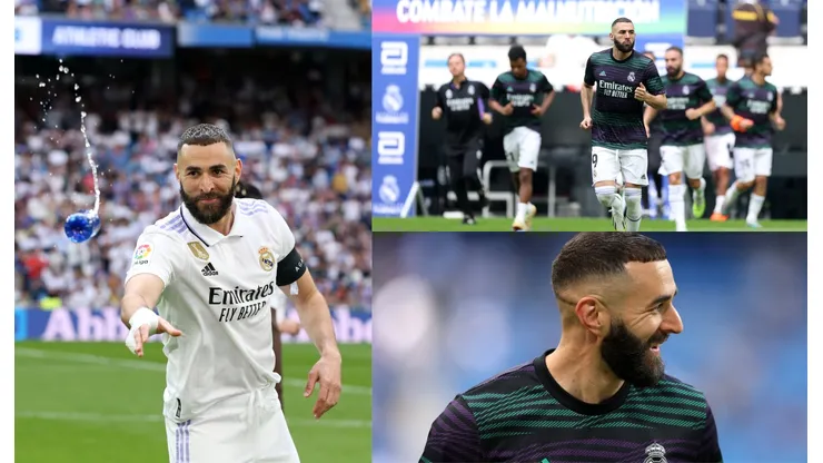 Karim Benzema y el Santiago Bernabéu.
