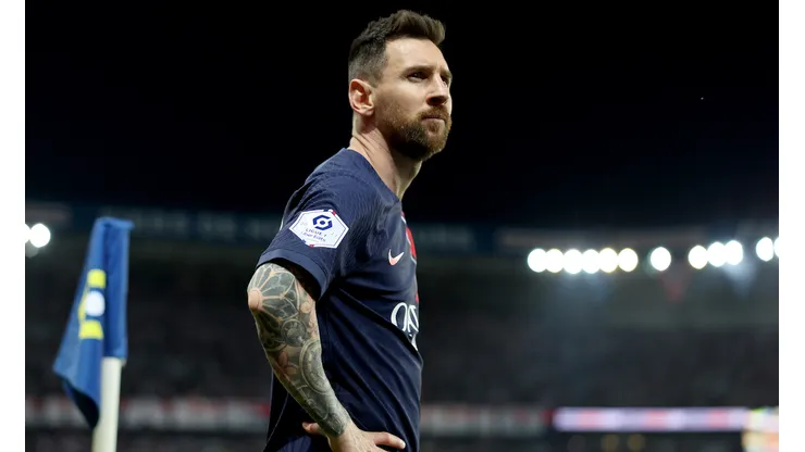 Messi cerró su ciclo en el PSG de Francia (Photo by Julian Finney/Getty Images)