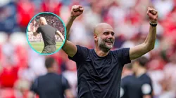 Guardiola festejó, se emocionó y dejó un festejo viral.