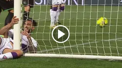 VIDEO | Gol accidentado: Nico González convirtió en la Serie A pero se llevó un FUERTE golpe