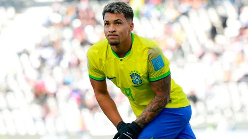 Marcos Leonardo, integrante de la Selección Brasil Sub 20.