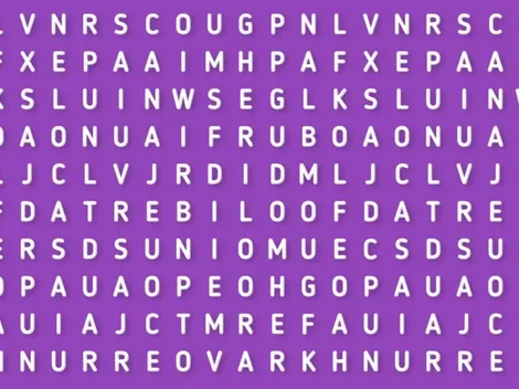 Solo para GENIOS: encuentra la palabra FOCA en 10 segundos