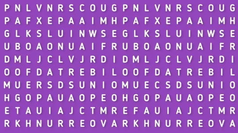 Solo para GENIOS: encuentra la palabra FOCA en 10 segundos