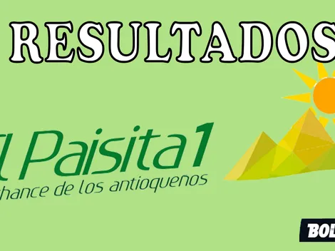 Resultado FINAL del Paisita Día de HOY, viernes 2 de junio 2023