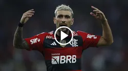 En su cumpleaños: cabezazo goleador de De Arrascaeta en el Fla vs. Flu