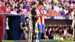 Diego Simeone habló sobre Joao Félix.