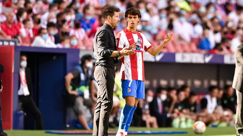 Diego Simeone habló sobre Joao Félix.