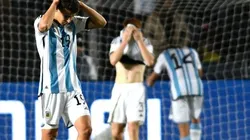 Nico Paz envió fuerzas para sus compañeros de la Selección Argentina. Foto: Cristian Álvarez.