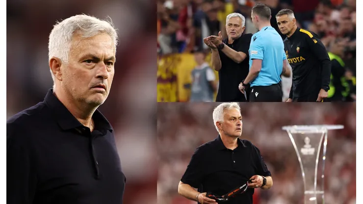 José Mourinho, entrenador de Roma.