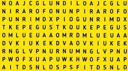 Desafío nivel EXTREMO: encuentra la palabra REINA en solamente 15 segundos