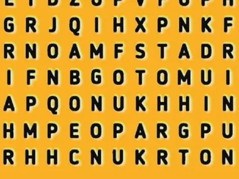 Sopa de letras NIVEL INTERMEDIO: encuentra la palabra JAGUAR en 8 segundos