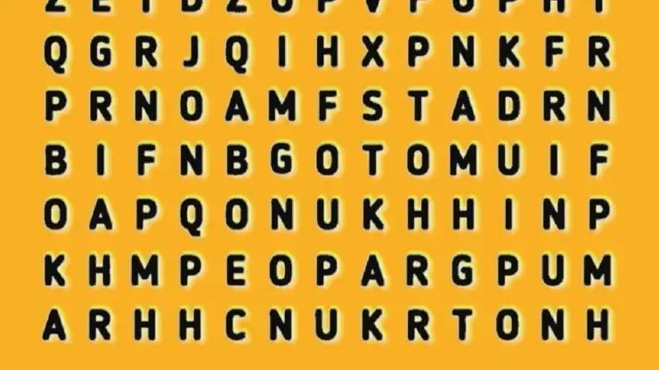 Sopa de letras NIVEL INTERMEDIO: encuentra la palabra JAGUAR en 8 segundos