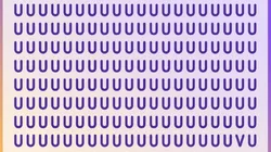 Solo para SUPERDOTADOS: encuentra la letra "V" en 30 segundos