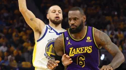 Stephen Curry y LeBron James.