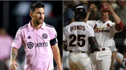 Lionel Messi, Barry Bonds y Mark McGwire.