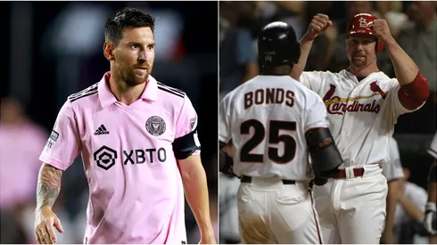 Lionel Messi, Barry Bonds y Mark McGwire.