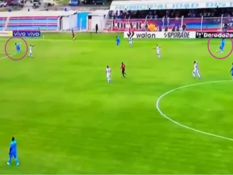 Insólito gol de Santiago Giordana para Deportivo Garcilaso con dos balones causa críticas