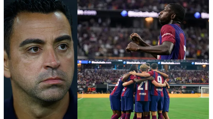Xavi Hernández, Ousmane Dembelé y Barcelona.
