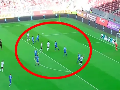 Yordy Reyna marcó tremendo golazo de antología en Rusia