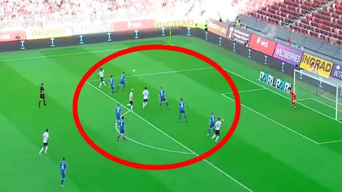 Yordy Reyna marcó tremendo golazo de antología en Rusia