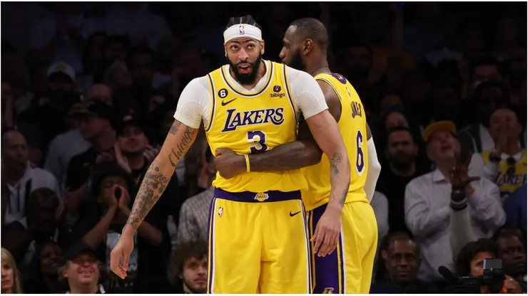 LeBron James y Anthony Davis