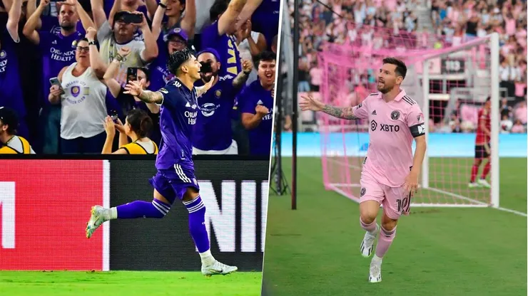 Inter Miami y Orlando City se enfrentarán por los 16vos de Final de la Leagues Cup 2023. Así está el historial de enfrentamientos. Getty images.