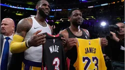 LeBron James y Dwayne Wade