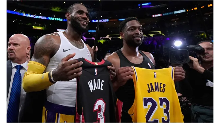 LeBron James y Dwayne Wade