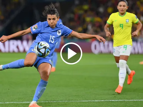 Sorpresa mundial, Francia le ganó a Brasil sobre el final y lo complica en el Mundial Femenino