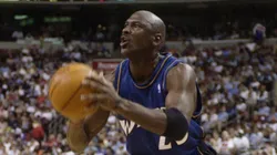 Michael Jordan jugó con Washington Wizards.