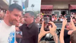 A través de redes sociales se propagó el dato de que Messi estaba en la tienda de Adidas en Miami.