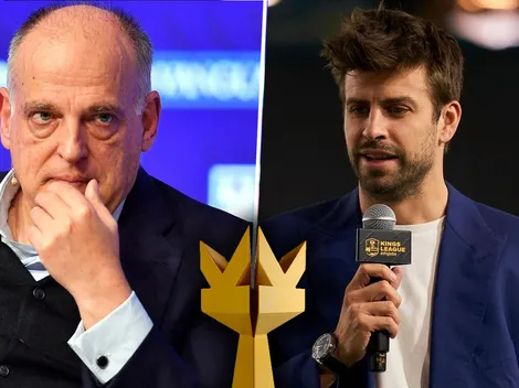 Javier Tebas y Gerard Piqué se volvieron a cruzar a horas de la Gran Final de la Kings League