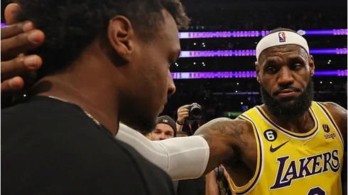 LeBron y Bronny James