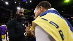 LeBron James y Stephen Curry.