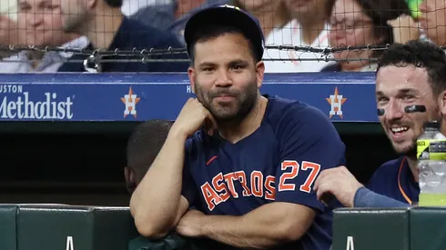 Jose Altuve con Houston Atros en la MLB 2023.