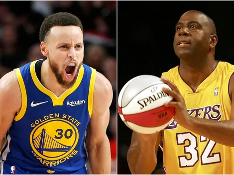 Duro golpe para Lakers: Curry superó a Magic en un lugar histórico