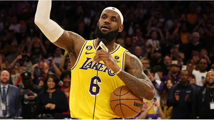 LeBron James, estrella de los Lakers.