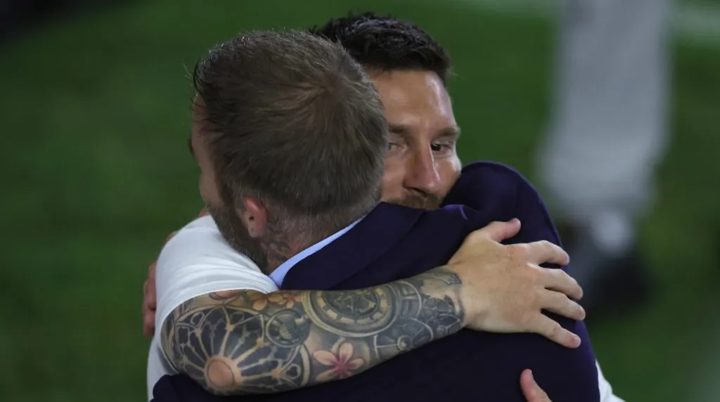 Lionel Messi David Beckham