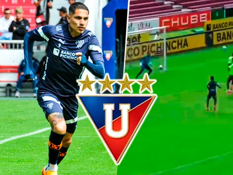 A los 5 minutos: así fue el golazo de Paolo Guerrero con Liga de Quito