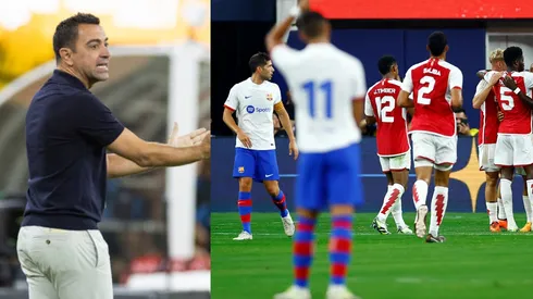 Xavi y Barcelona vs. Arsenal.