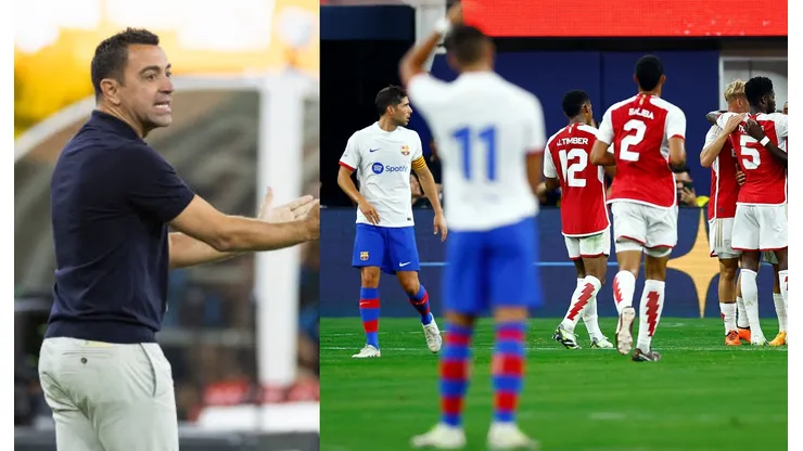 Xavi y Barcelona vs. Arsenal.