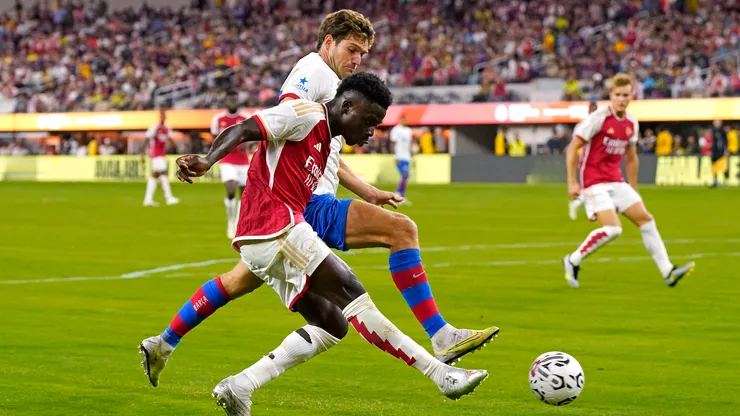 Al Arsenal ahora solo le queda un amistoso más antes de disputar la Community Shield frente al Manchester City