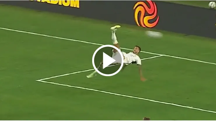 Joselu cerró el triunfo de Real Madrid con una chilena