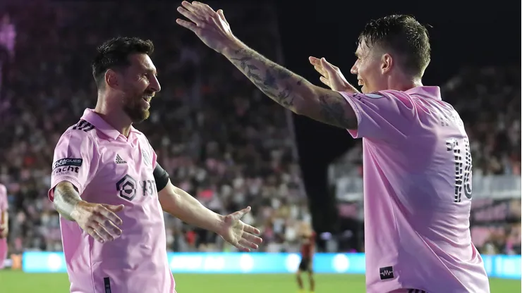 Robert Taylor es el mejor socio de Messi actualmente (Photo by Megan Briggs/Getty Images)