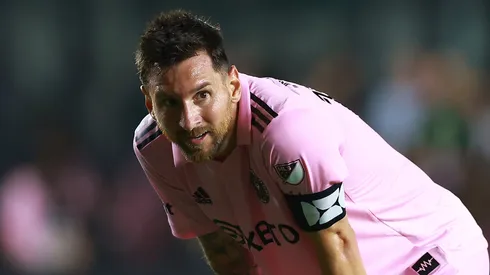 Lionel Messi con Inter Miami en la Leagues Cup 2023.