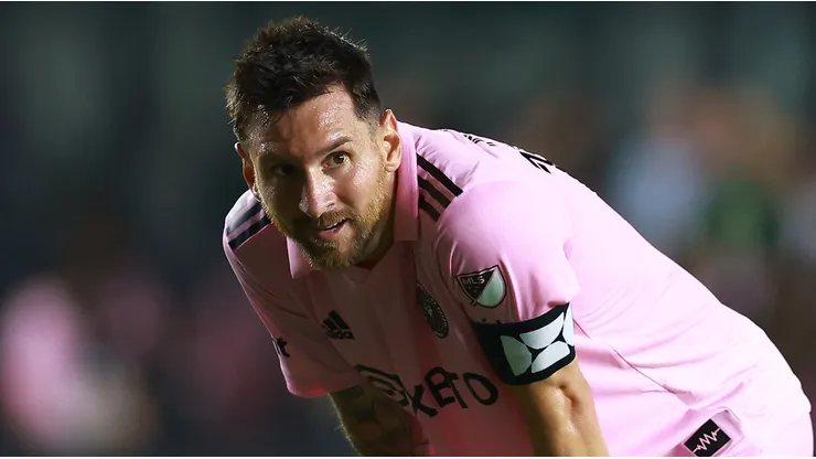 Lionel Messi con Inter Miami en la Leagues Cup 2023.