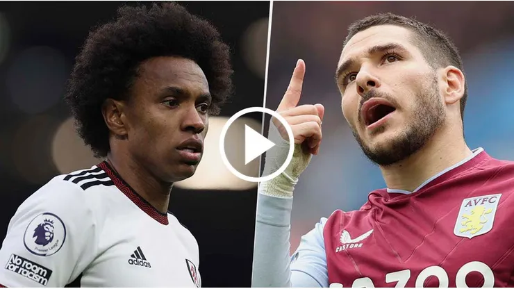 Fulham vs. Aston Villa por un amistoso de pretemporada.