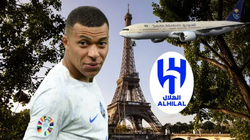 Una delegación del Al Hilal está en París para negociar con Kylian Mbappé. Getty Images.