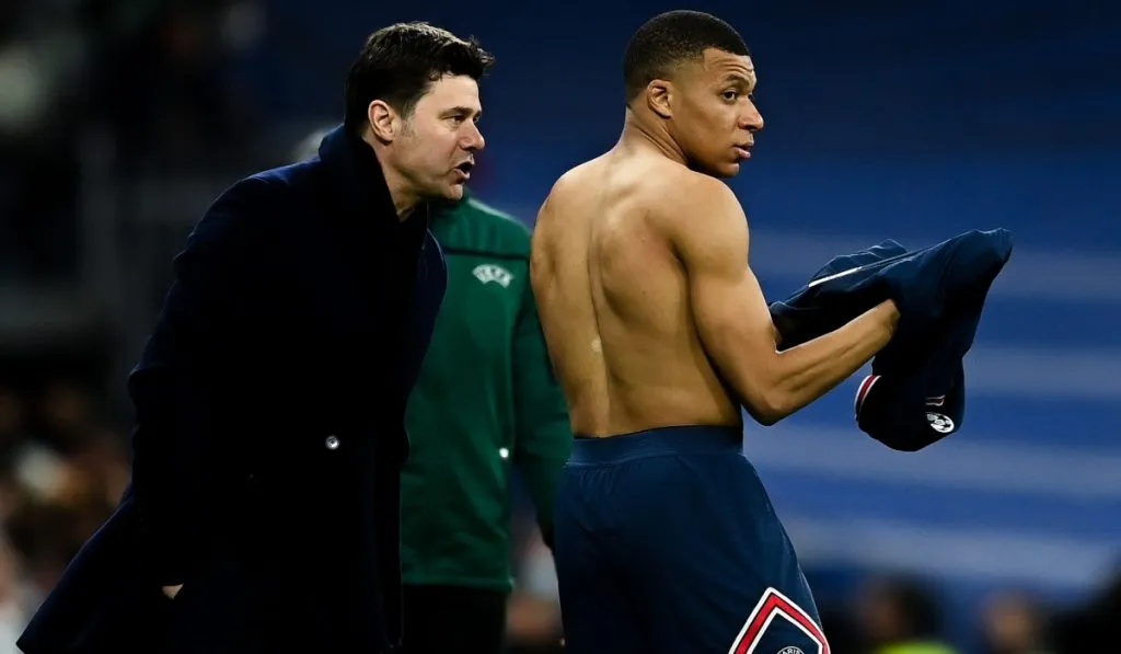 Mauricio Pochettino y Kylian Mbappé: Getty Images