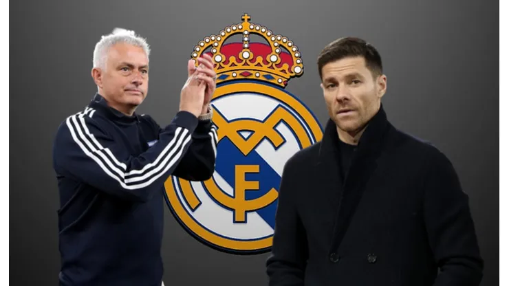 José Mourinho y Xabi Alonso.